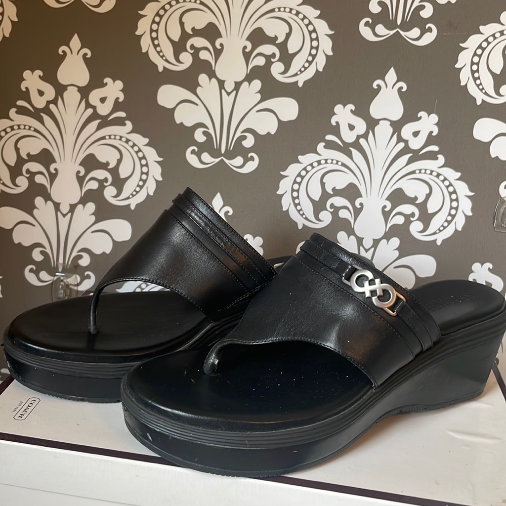 Cole Haan Grand Leather Sandals. Worn Once For A Photo Shoot. Sexy